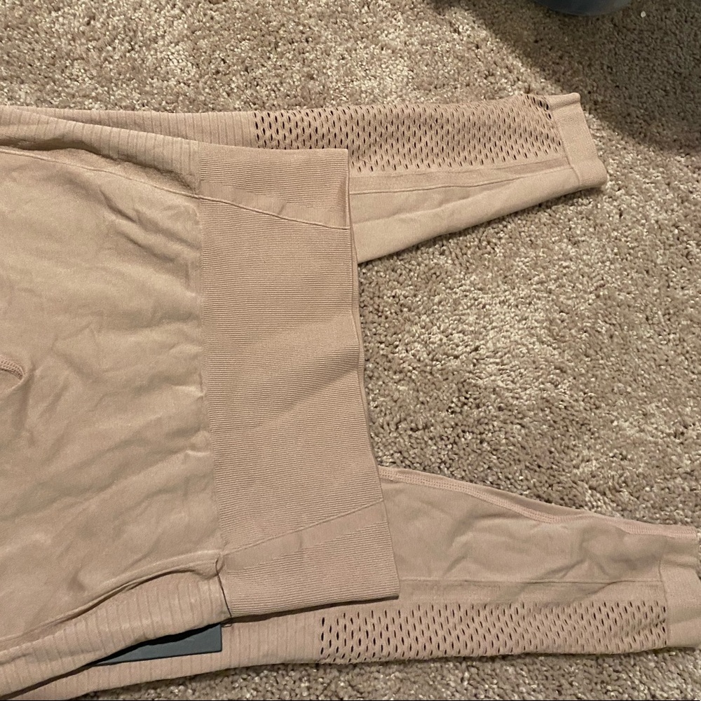 COPY - Nude flesh tone high waisted leggings NWT